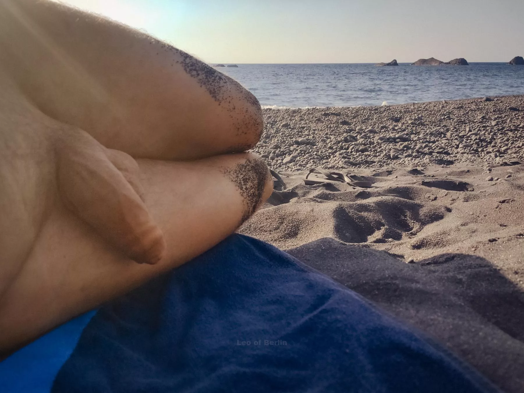 This beach was a bit rocky. 5/10.