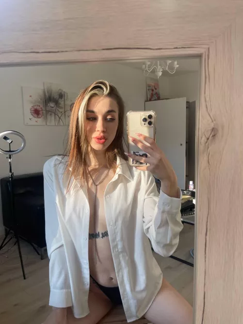 unbuttoned it for you.