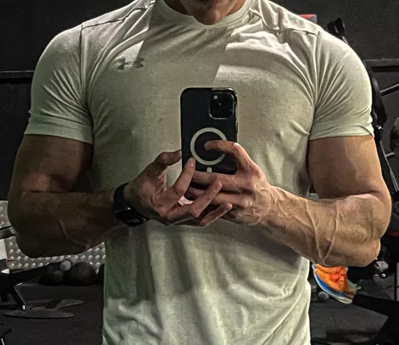 Veins popping tonight