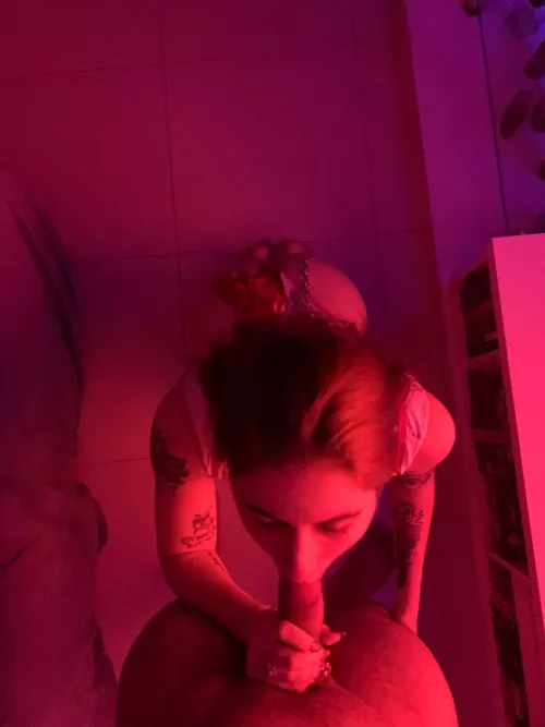 waiting for the milk... 👅💦