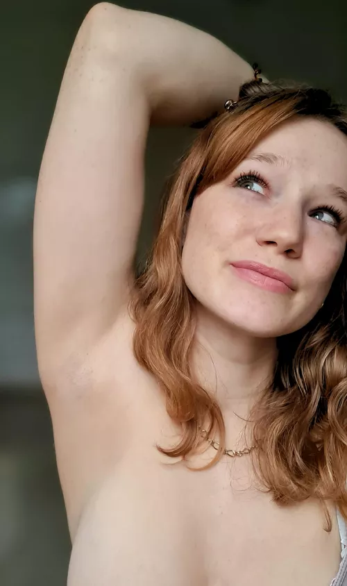 You don't have any impure thought about my underarm, right ?