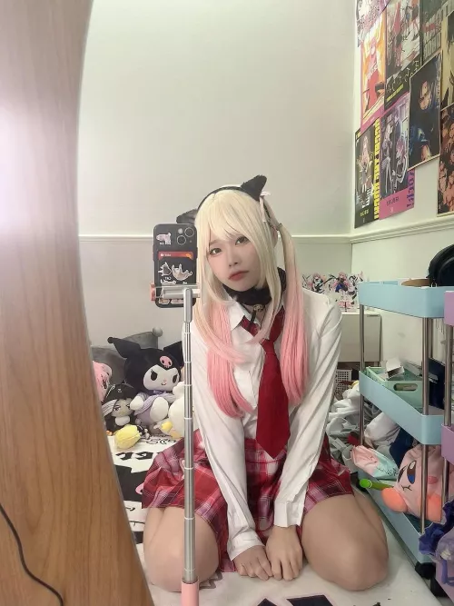 You want to see up my skirt, don't you?