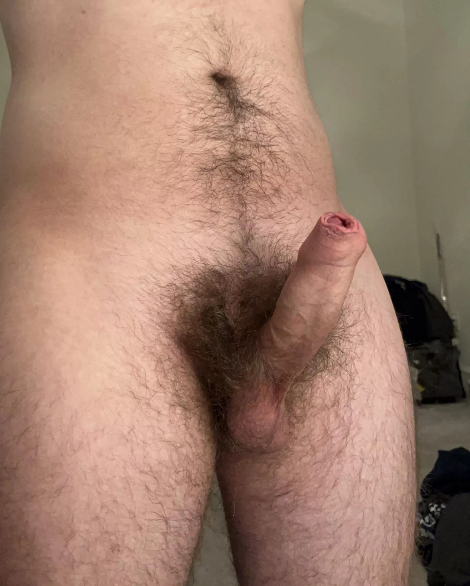 22 DC hairy uncut college cock, ripe after a long day