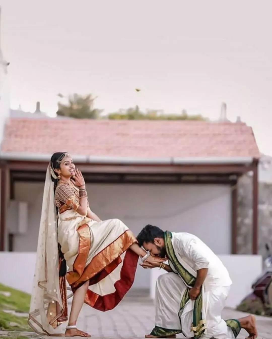 A mix of Indian culture and  subtle submission  A mix of Indian culture and  subtle submission