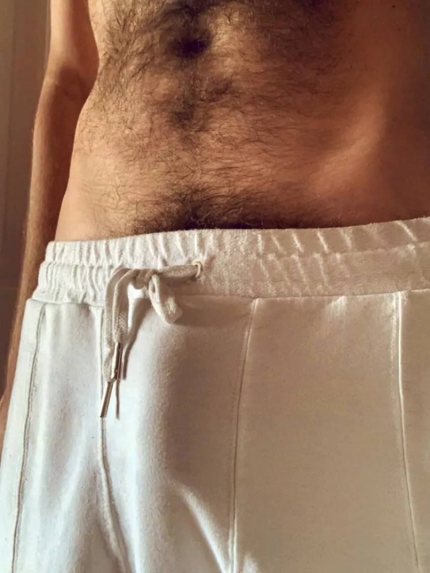 Bulging with peekaboo bush...