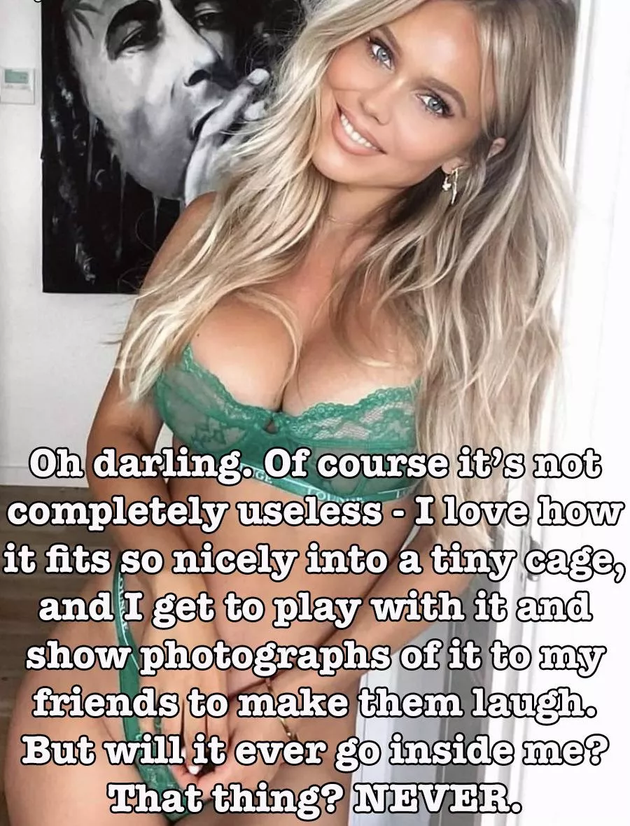 Could you go ‘pussy-free’, if that was what made her happy? 