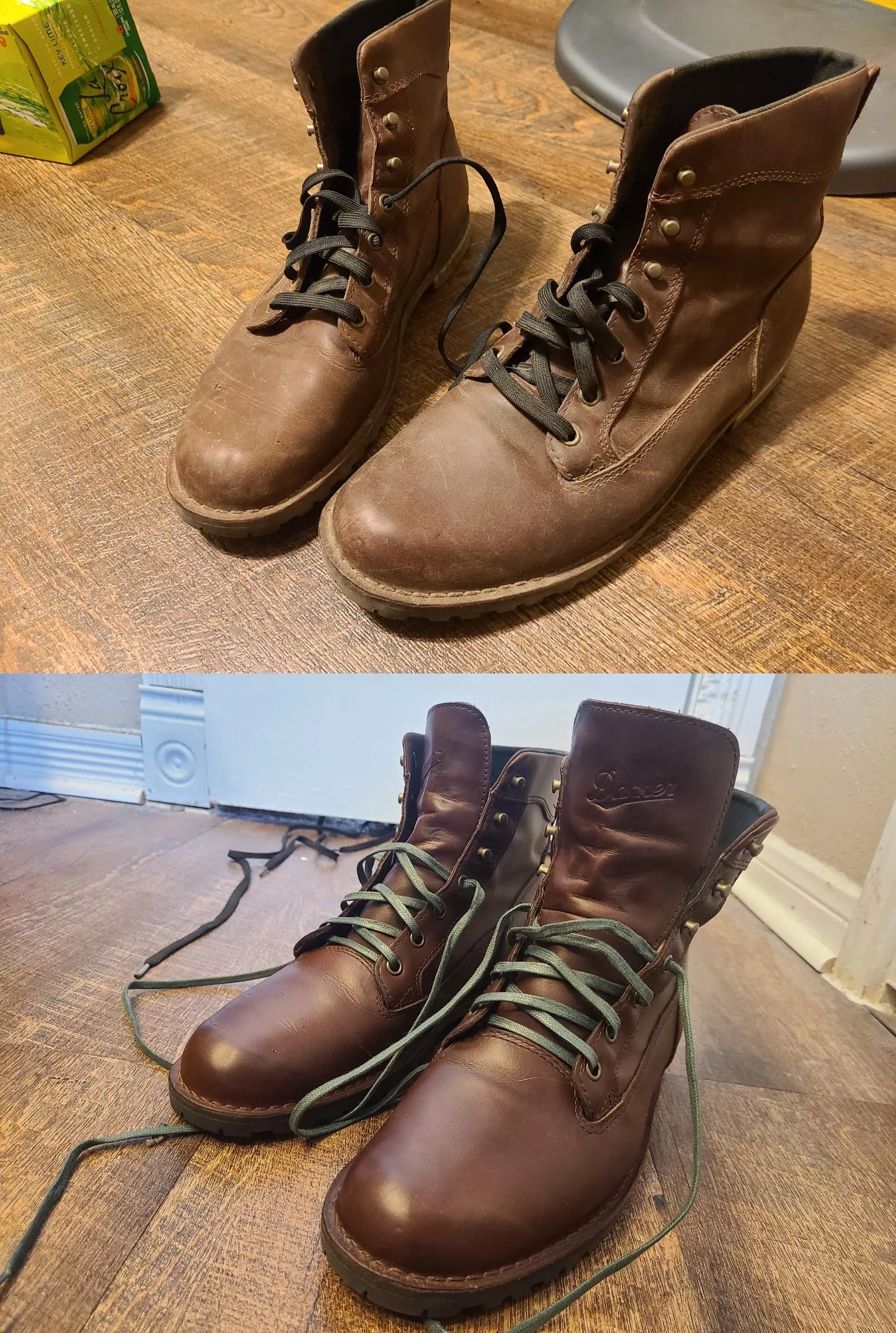 Danners before and after