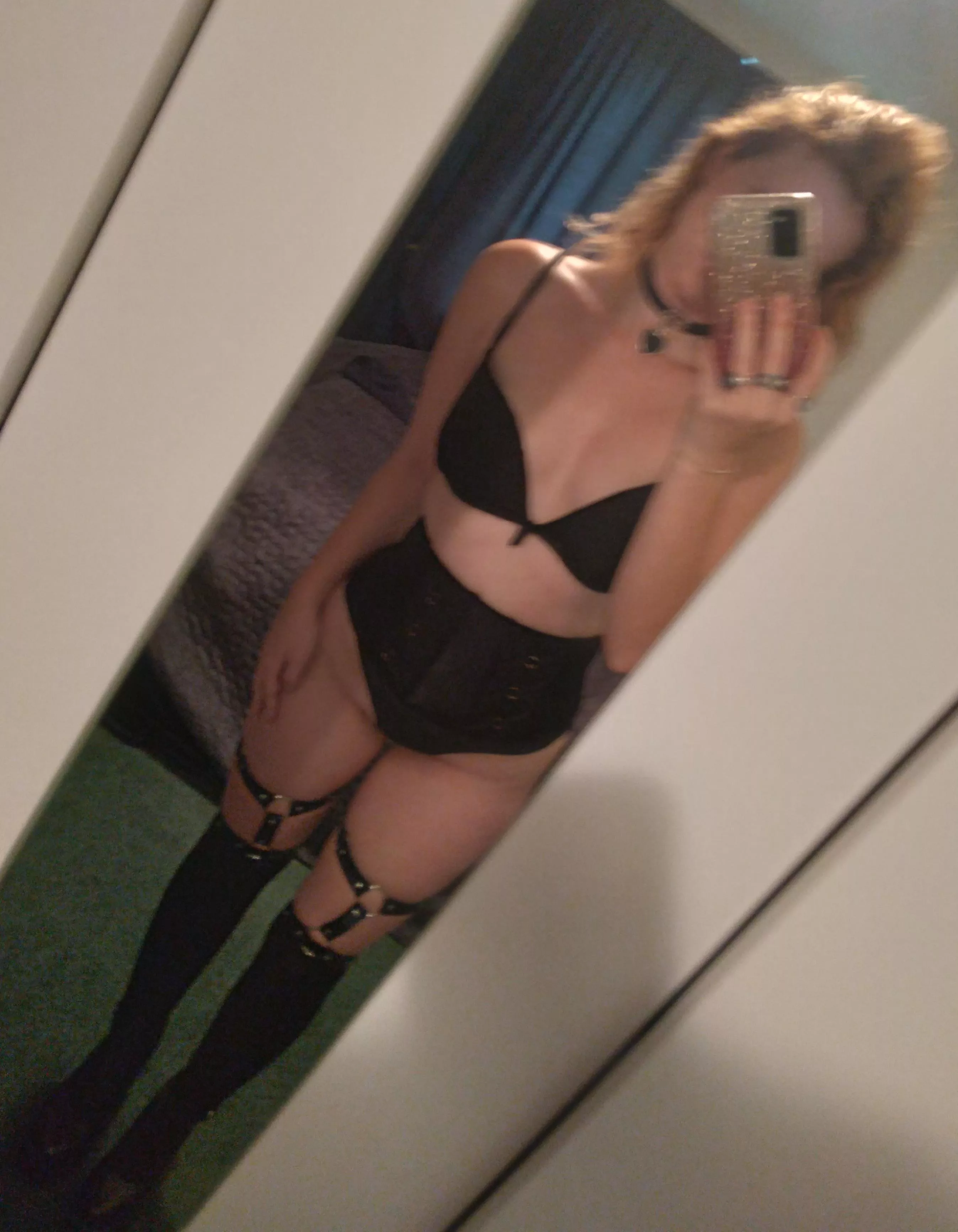 Do you like my lingerie set? [F]