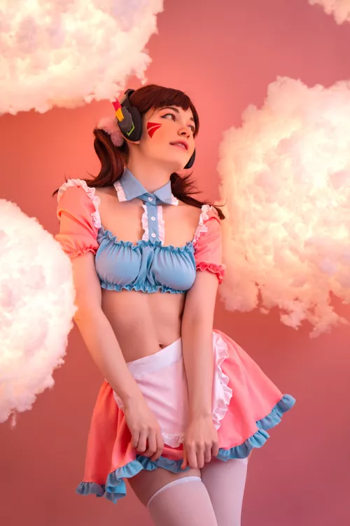 D.va cosplay by Murrning_Glow