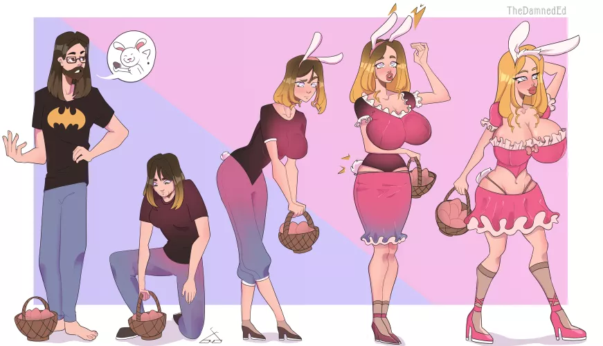 Easter Bimbofication (by thedamned)