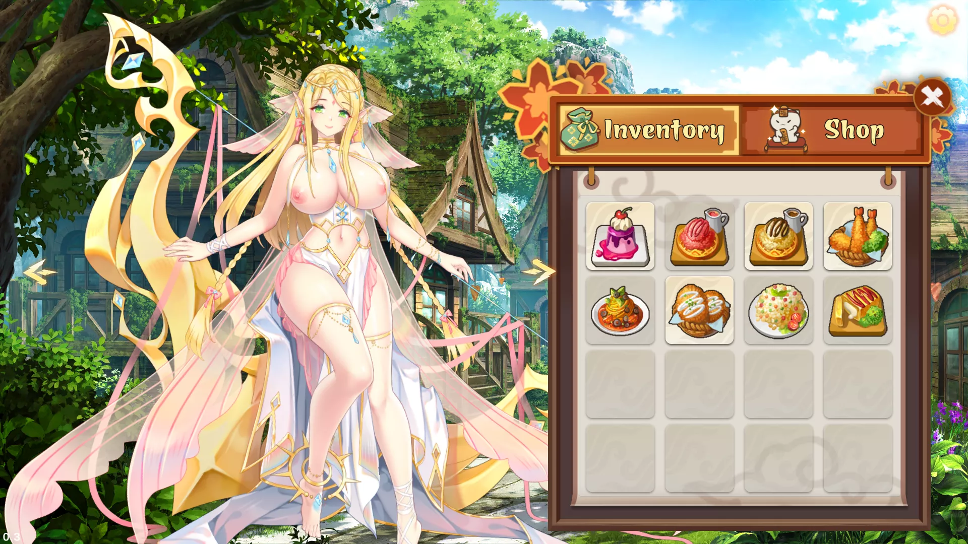 Feeding my elf girl [Horny Suika: Wet Watermelon]