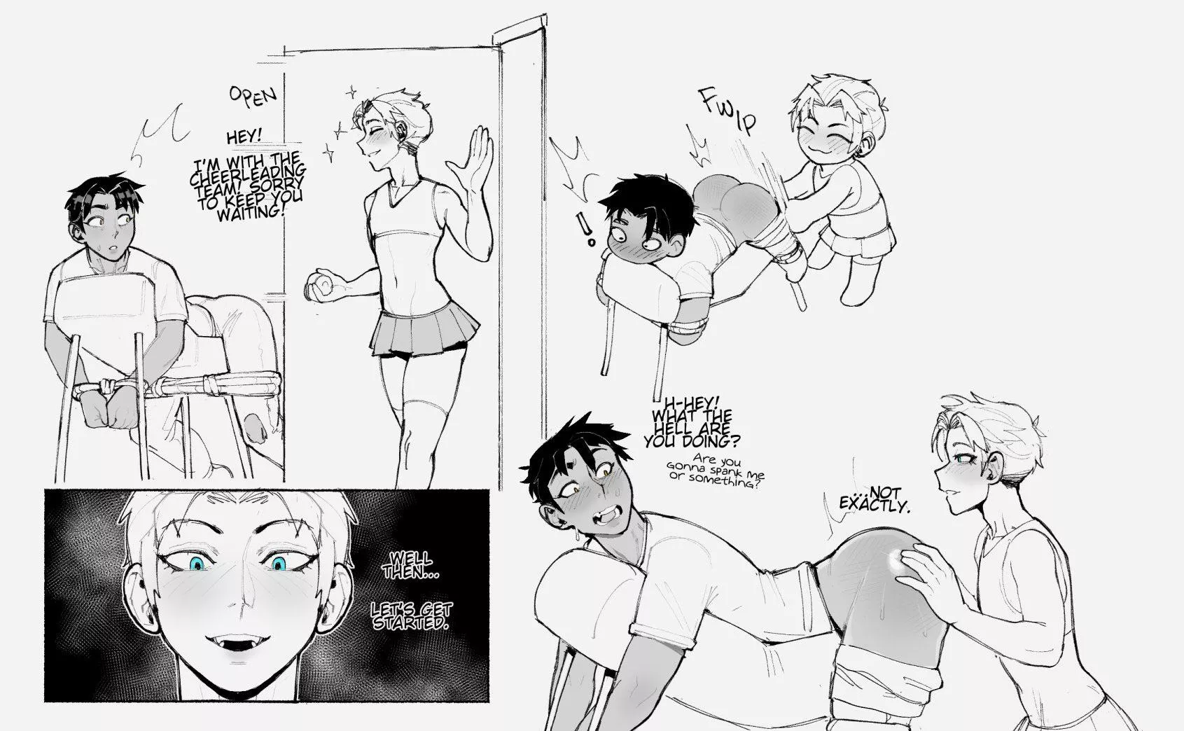 Femboys like to eat ass too, will you let me?