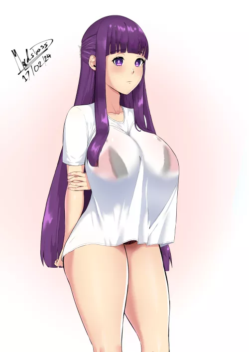 Fern chilling [Frieren: Beyond Journey's End]