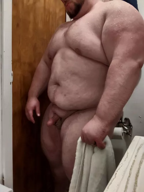 Fresh out of the shower