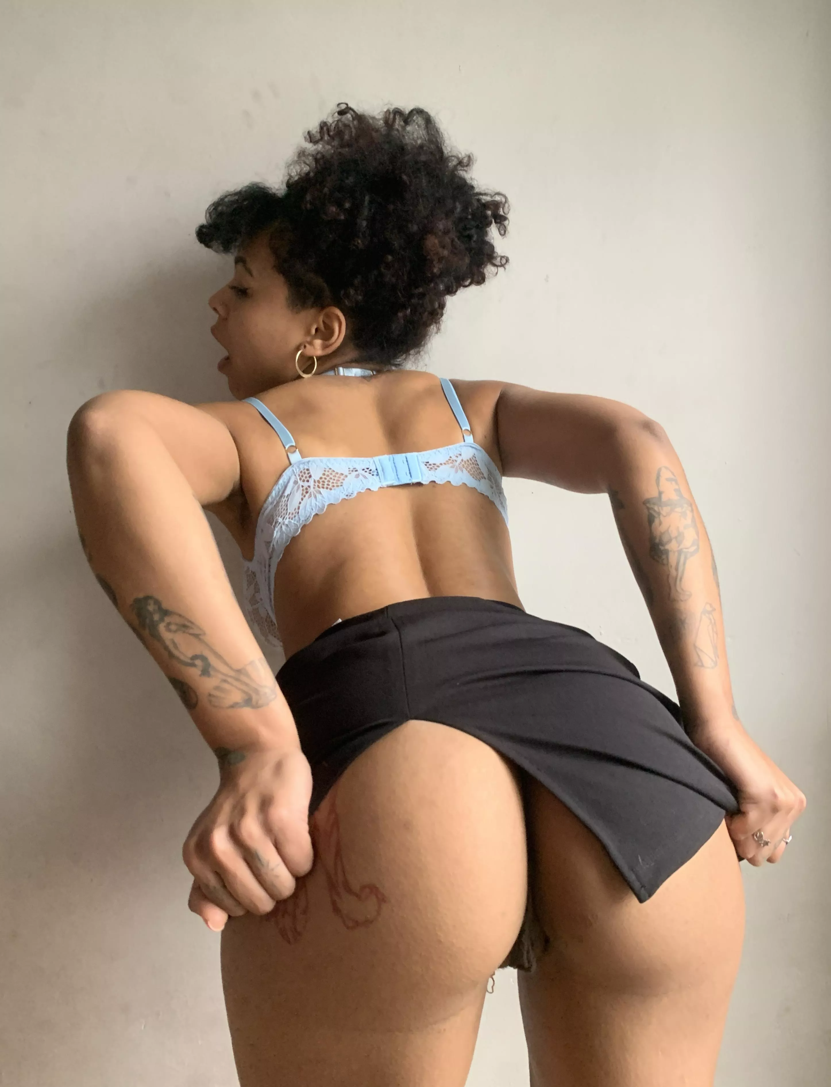 Grew an ass, can't wear a skirt