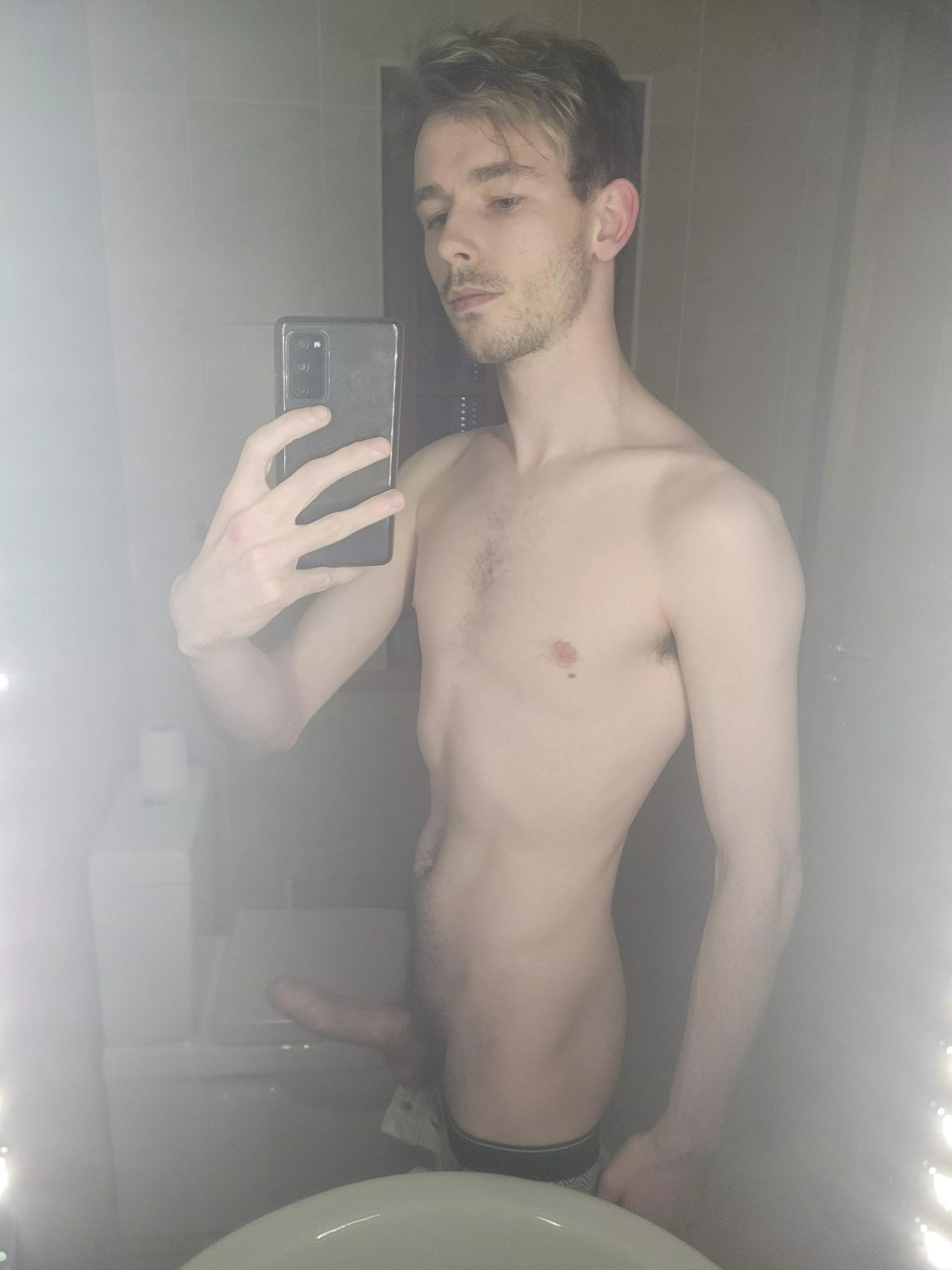 Here's me trying very hard to not look like I'm trying very hard