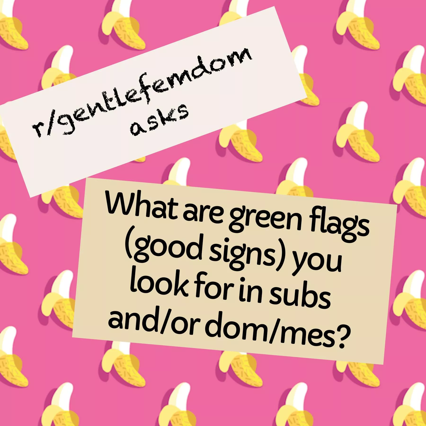 Here's the question of the week!