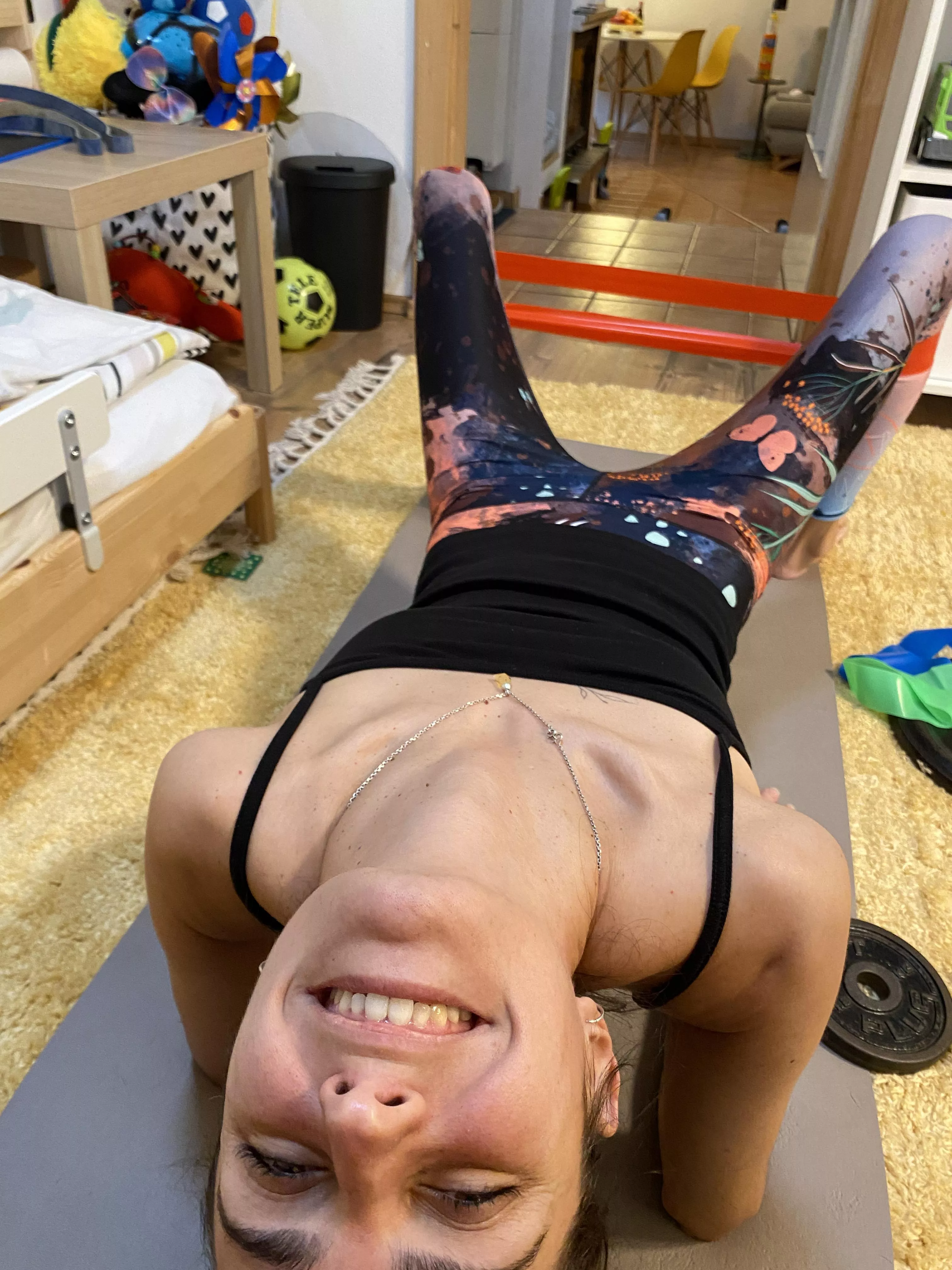 I was working out and remember something in this position [F]