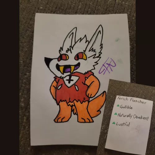 I've been making my OCs into Cult of the Lamb cultists.