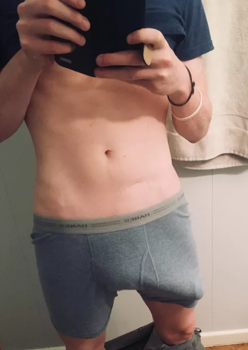 Kiss it thru my boxers