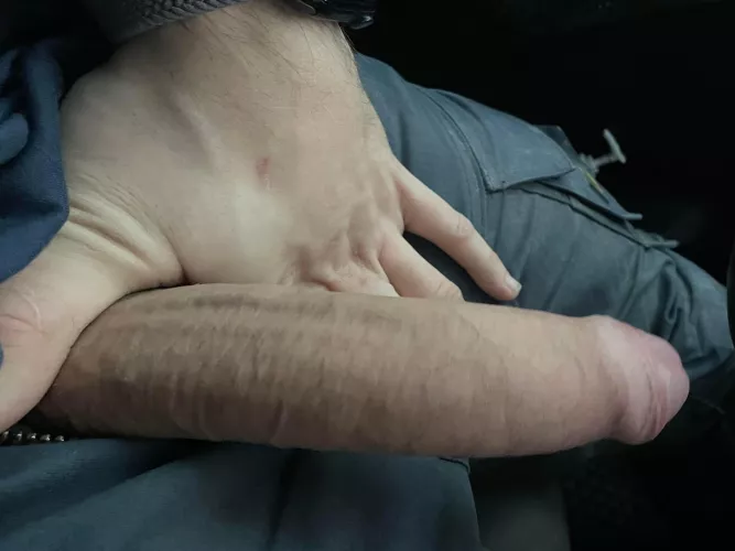 Letting it breath at work in my car 😱