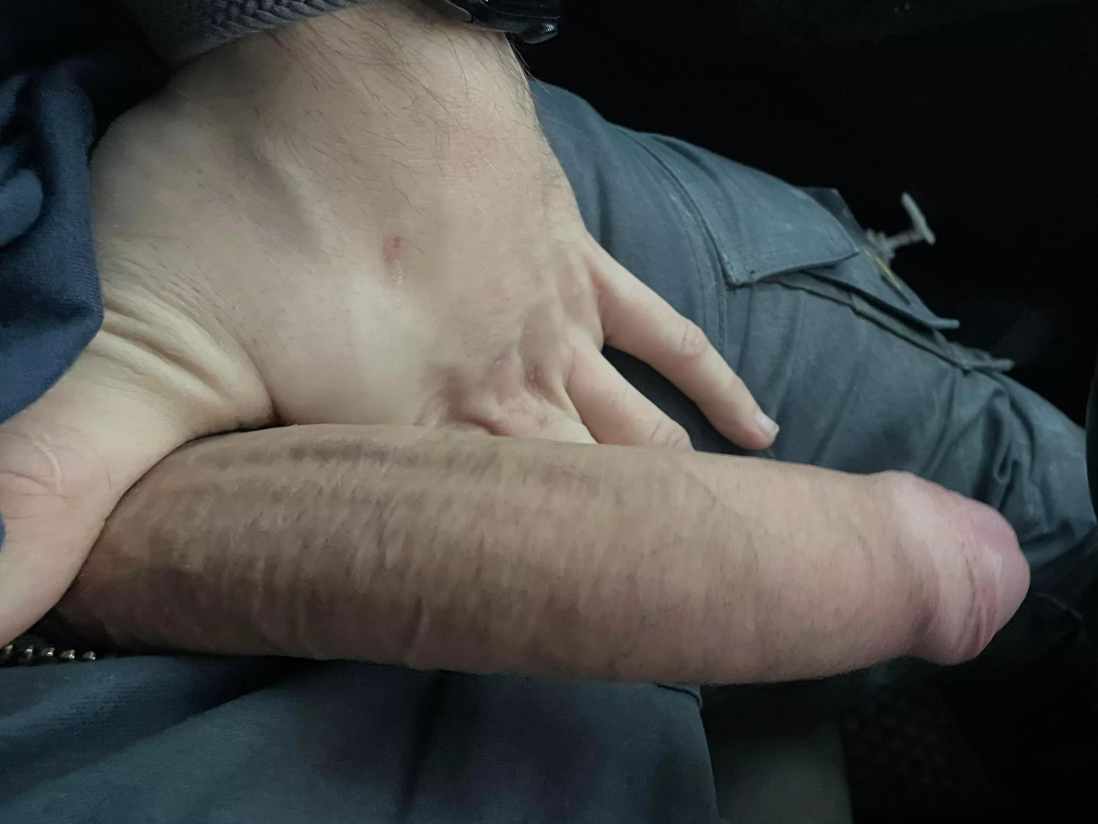 Letting it breath at work in my car 😱