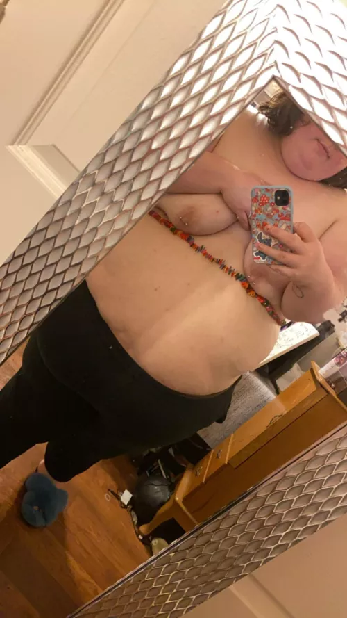 Made my own body necklace ✨