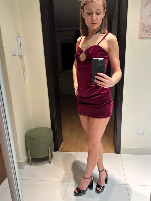 Maybe this dress is good enough!