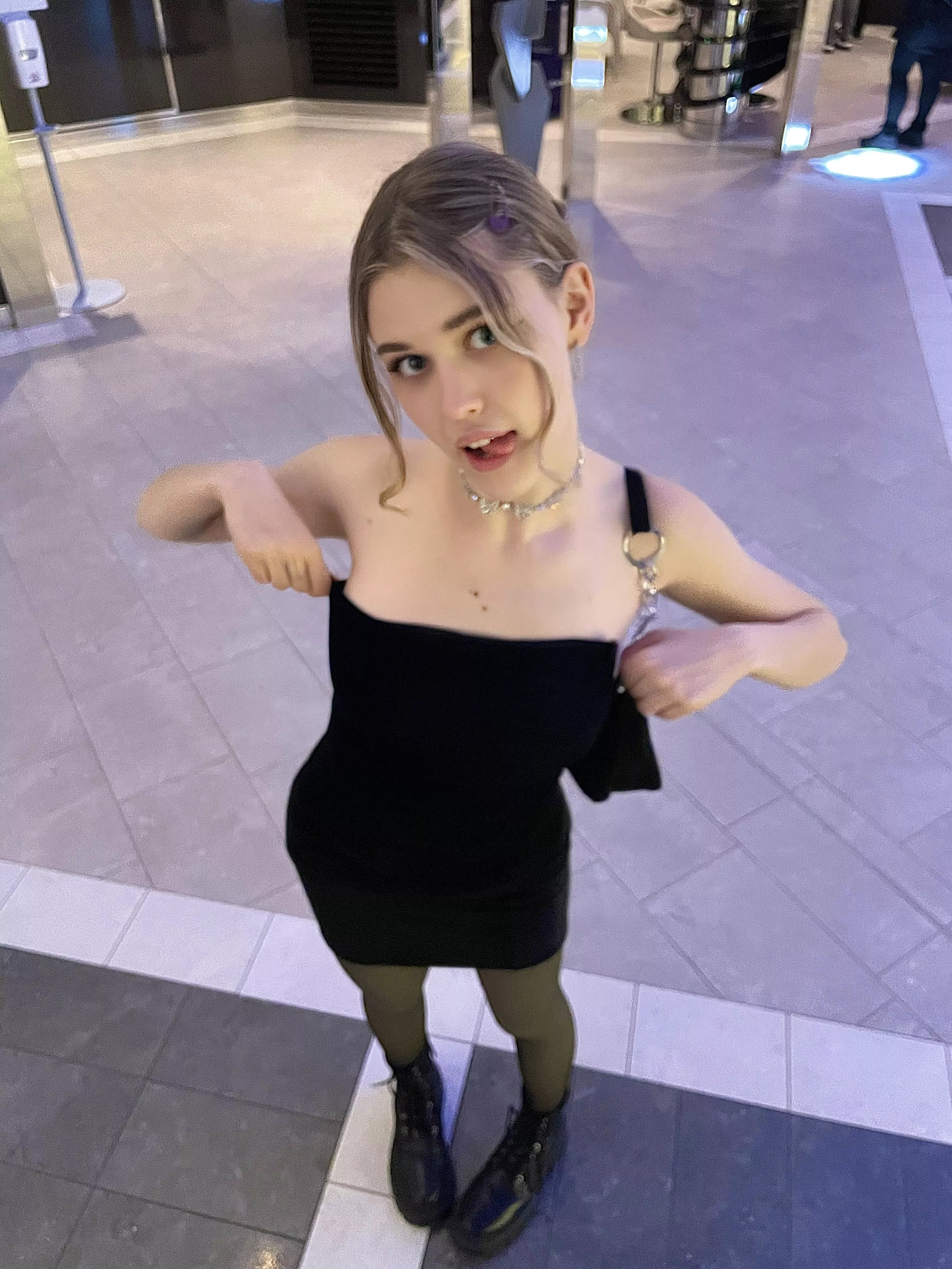 Me and my black dress