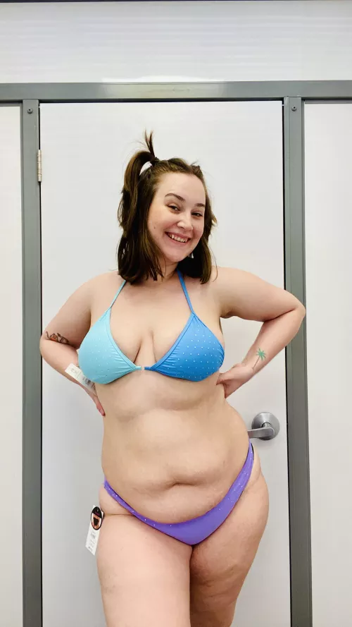 Multi colored bikini 