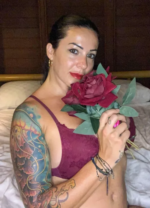 My flowers for Valentine's Day