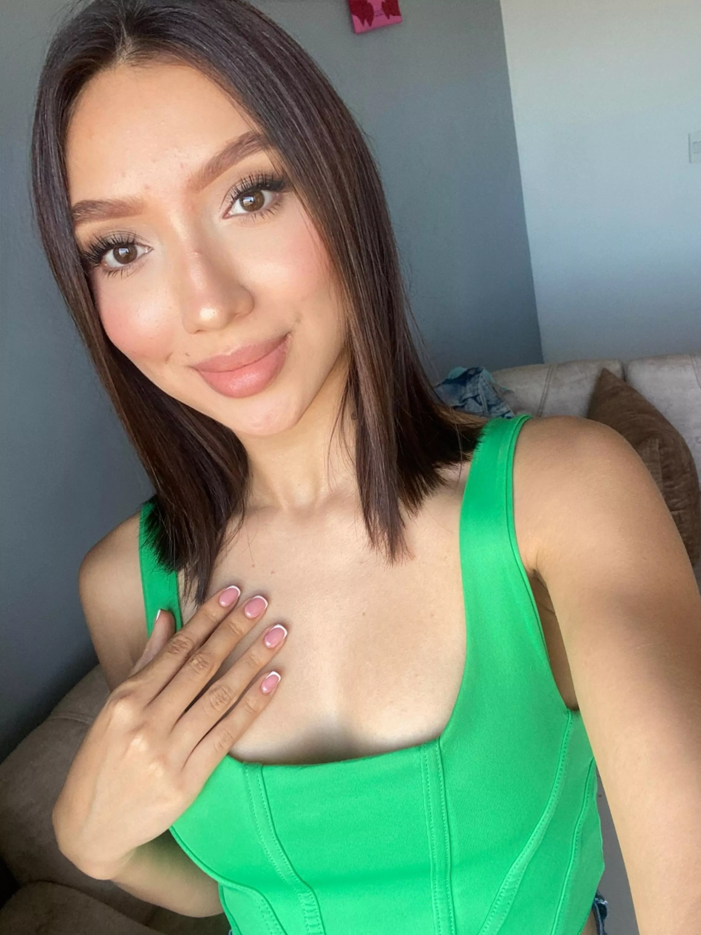 My mouth will make up for my small tits