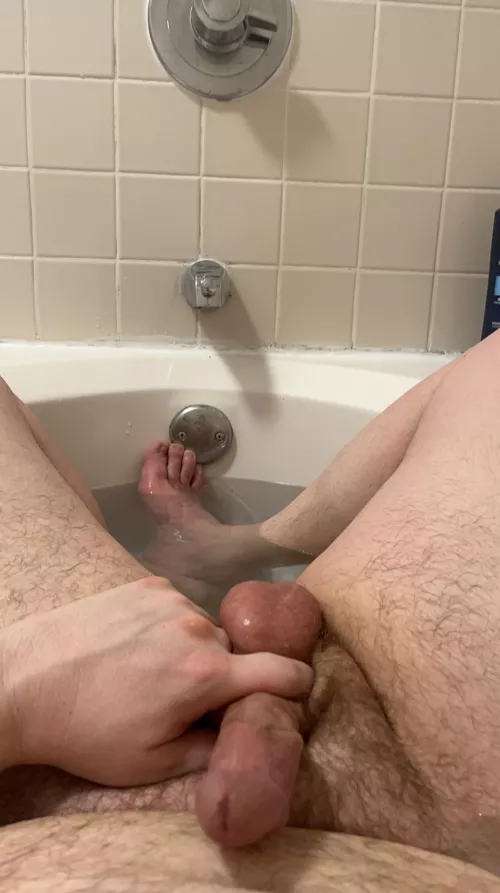 Nice hot bath