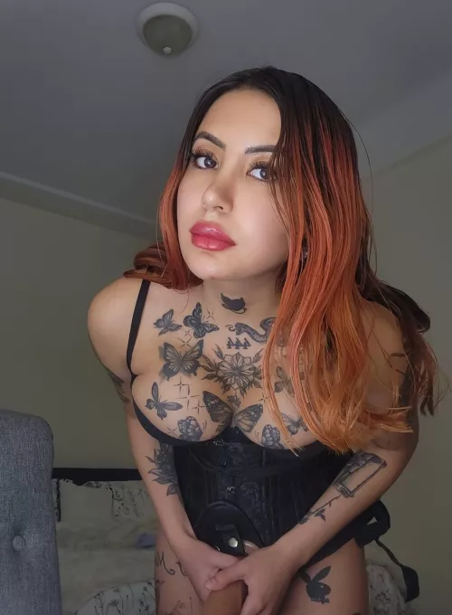 Open your mouth for mistress..