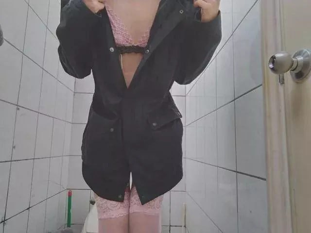 pink hidden underneath standard clothing