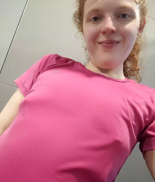 Post gym session selfie...