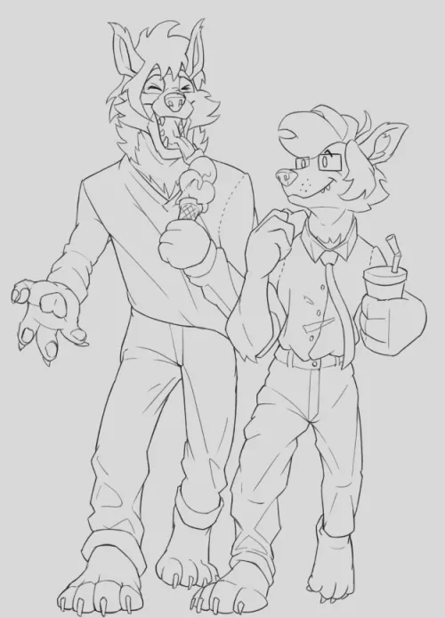 Pretty excited bout how this new comm is going! What are they're talking about?! (=