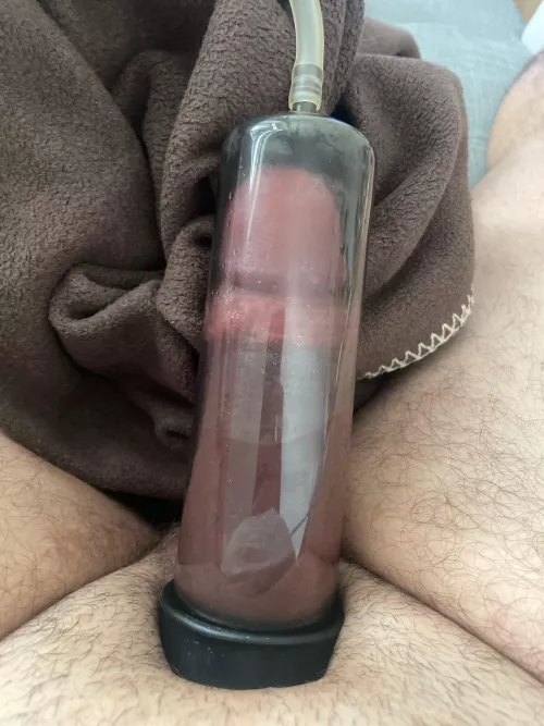 Pump my cock hard