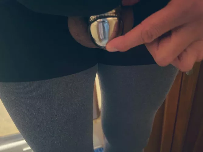 Put my Cuck in smaller cage for the weekend.