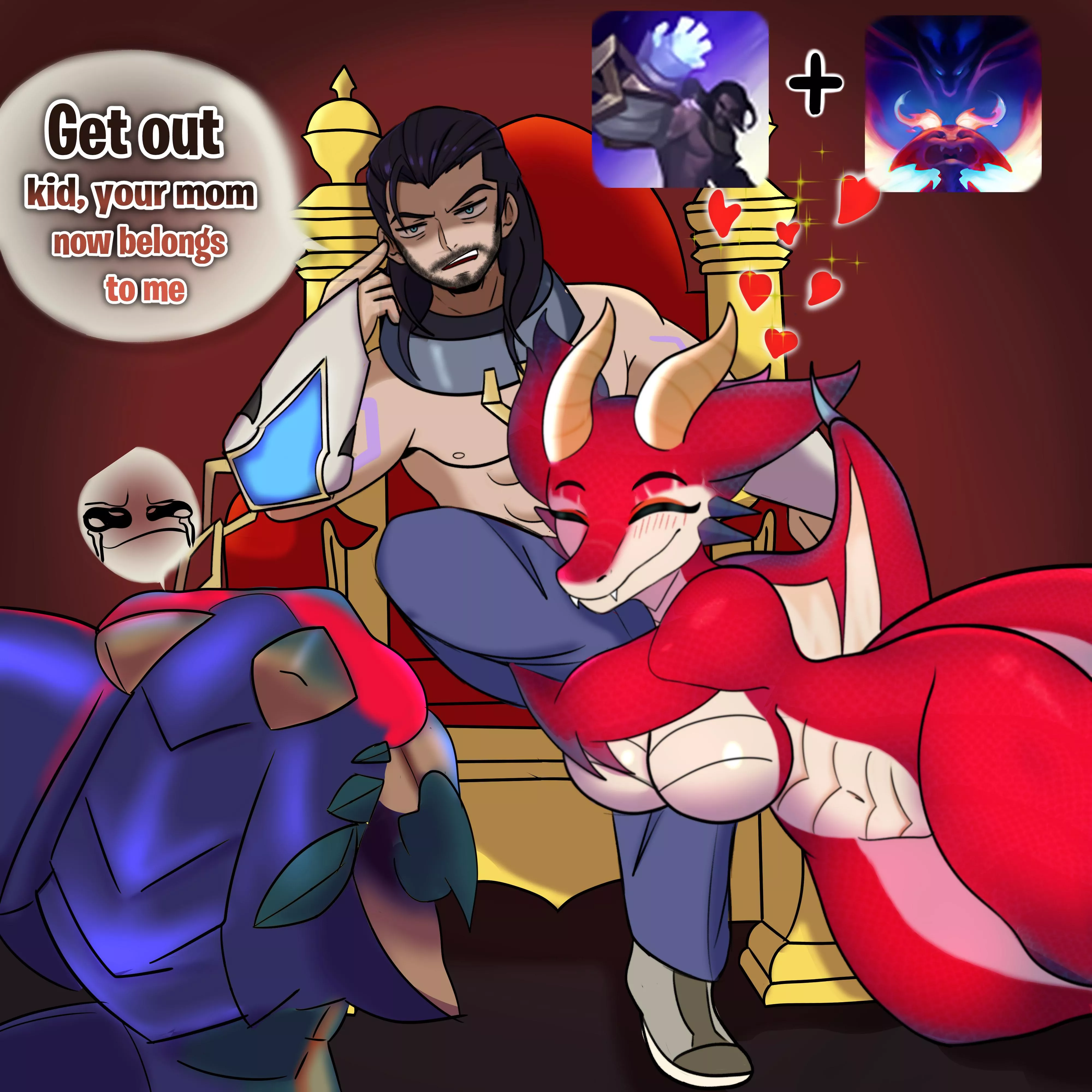 smolder mom (art by me)