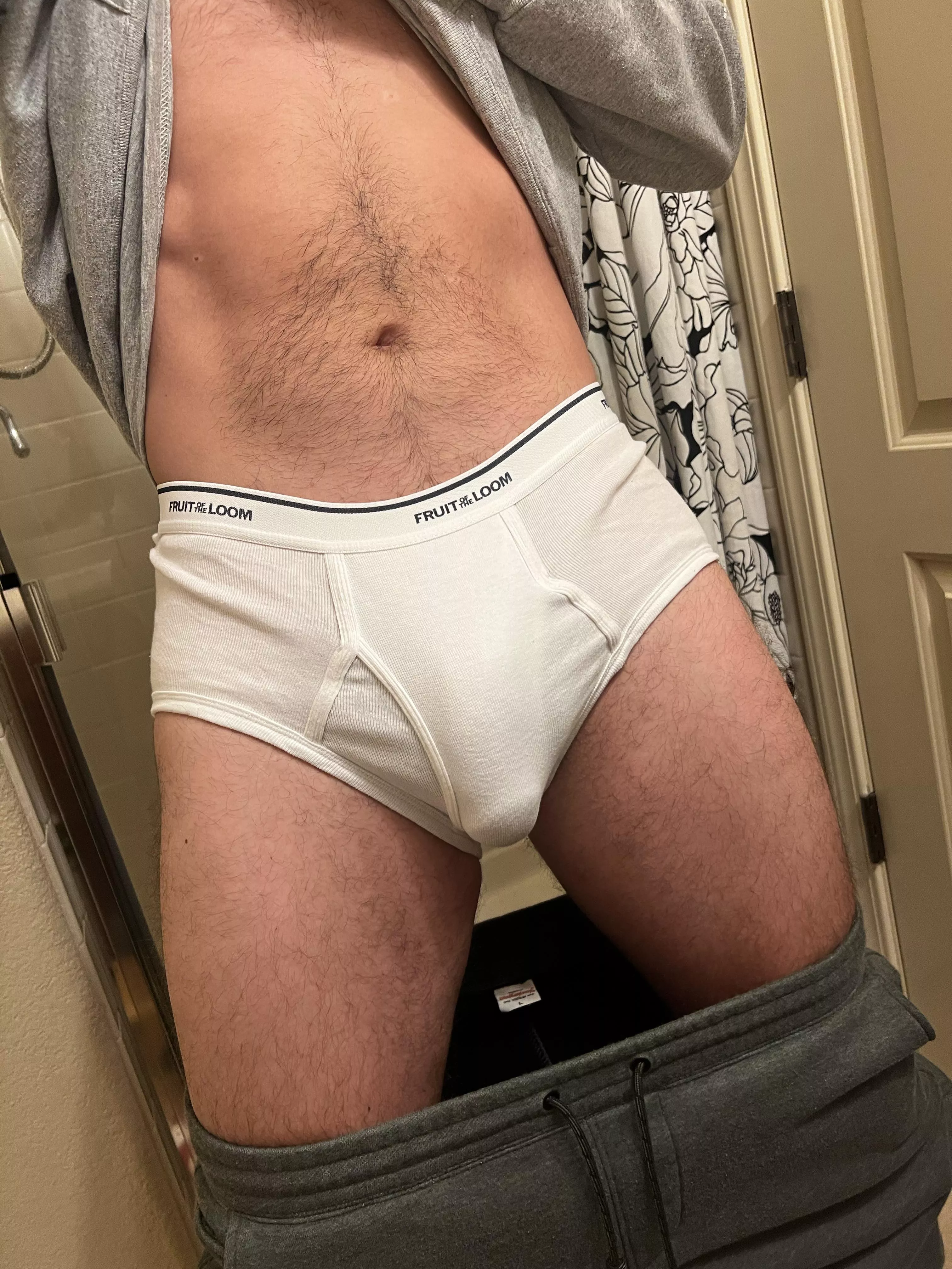 Starting to wear briefs more often 