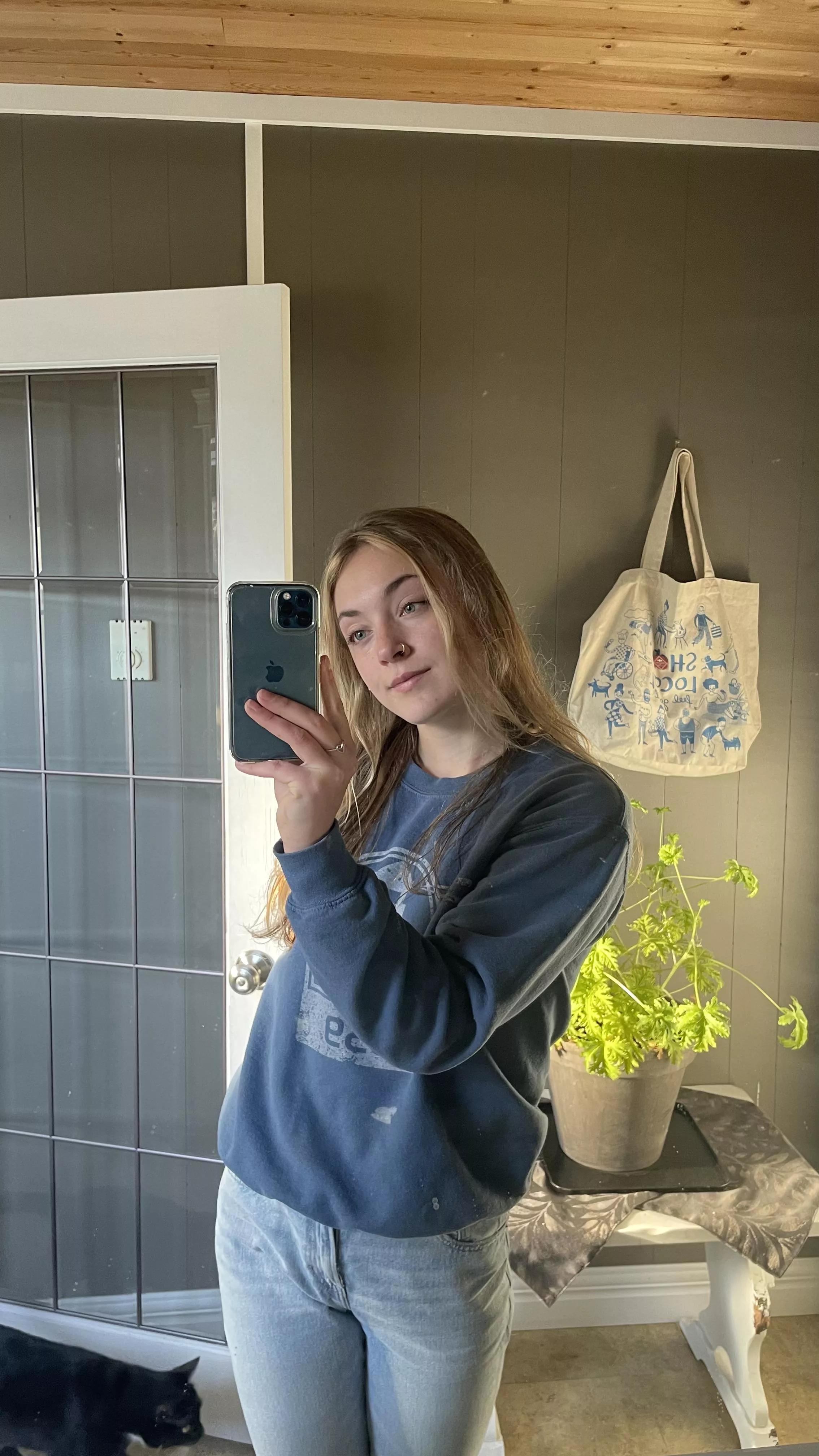 These jeans are so comfy