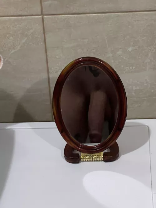 Wann see this in your mirror one day?