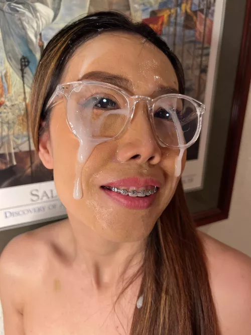 Wearing glasses for a purpose