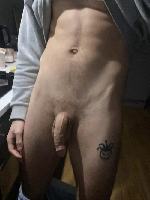 What my roommate gets to see in the kitchen