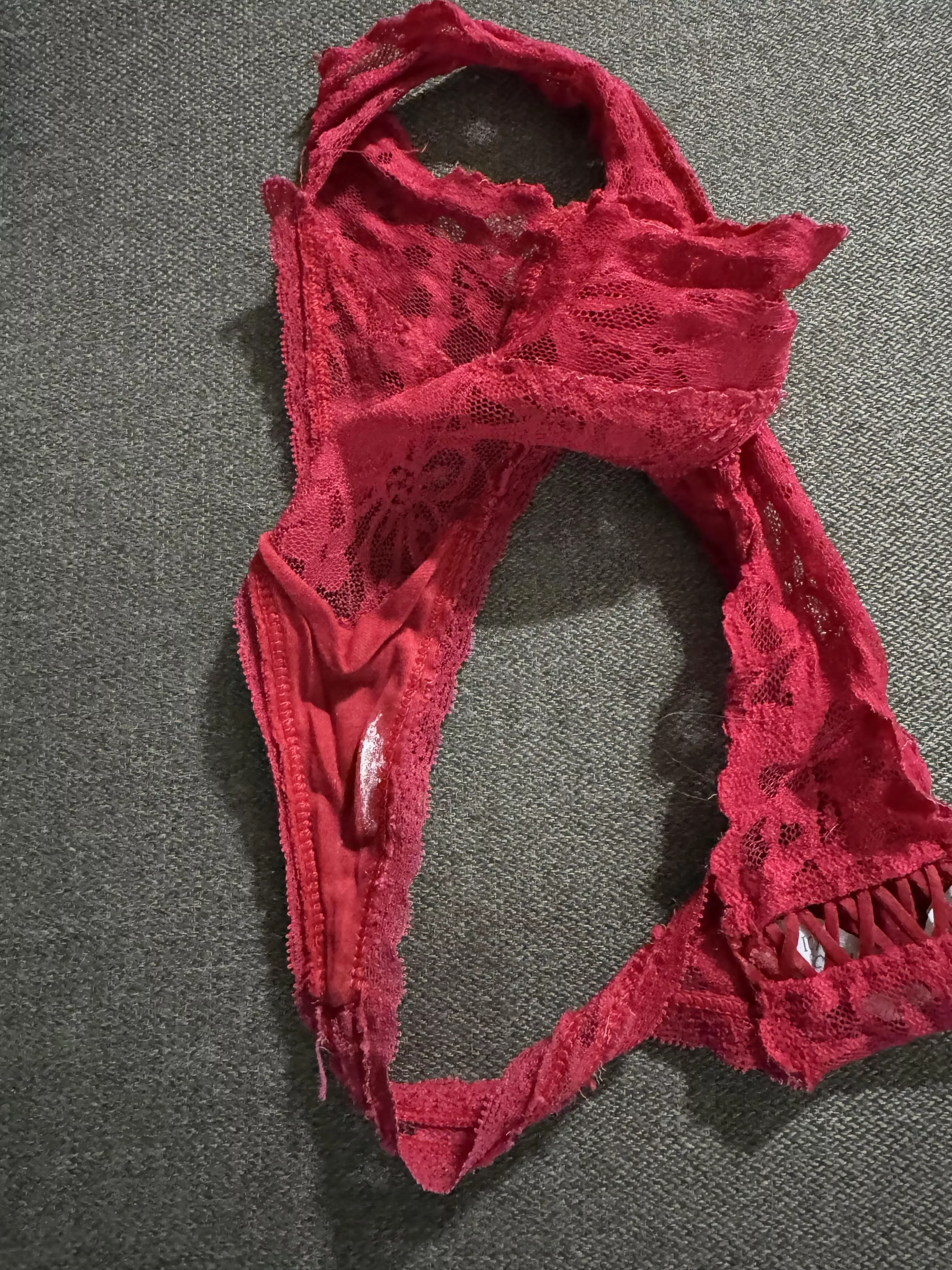 Wife’s panties after last night