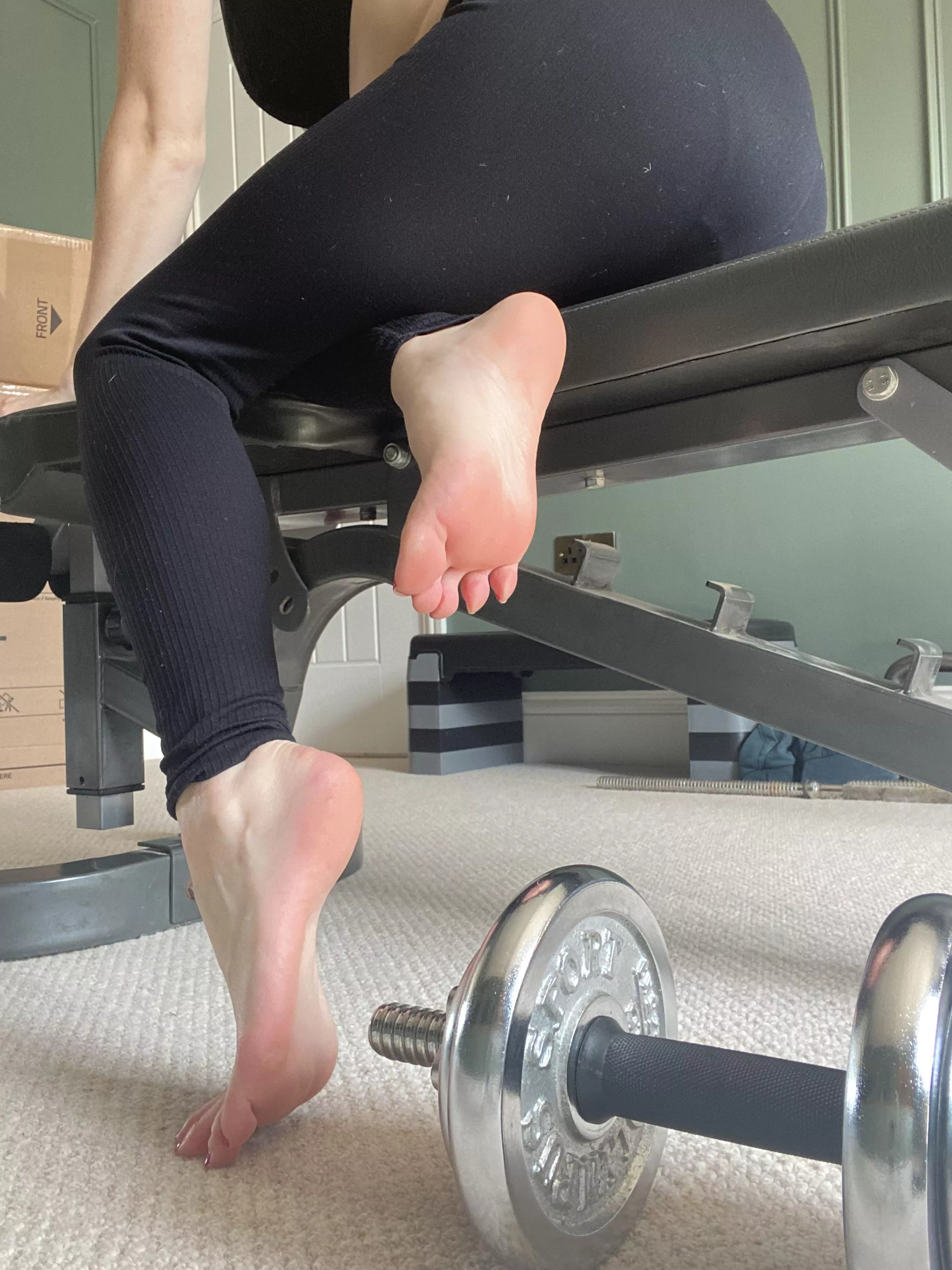 Would I distract you I we were in the gym together?