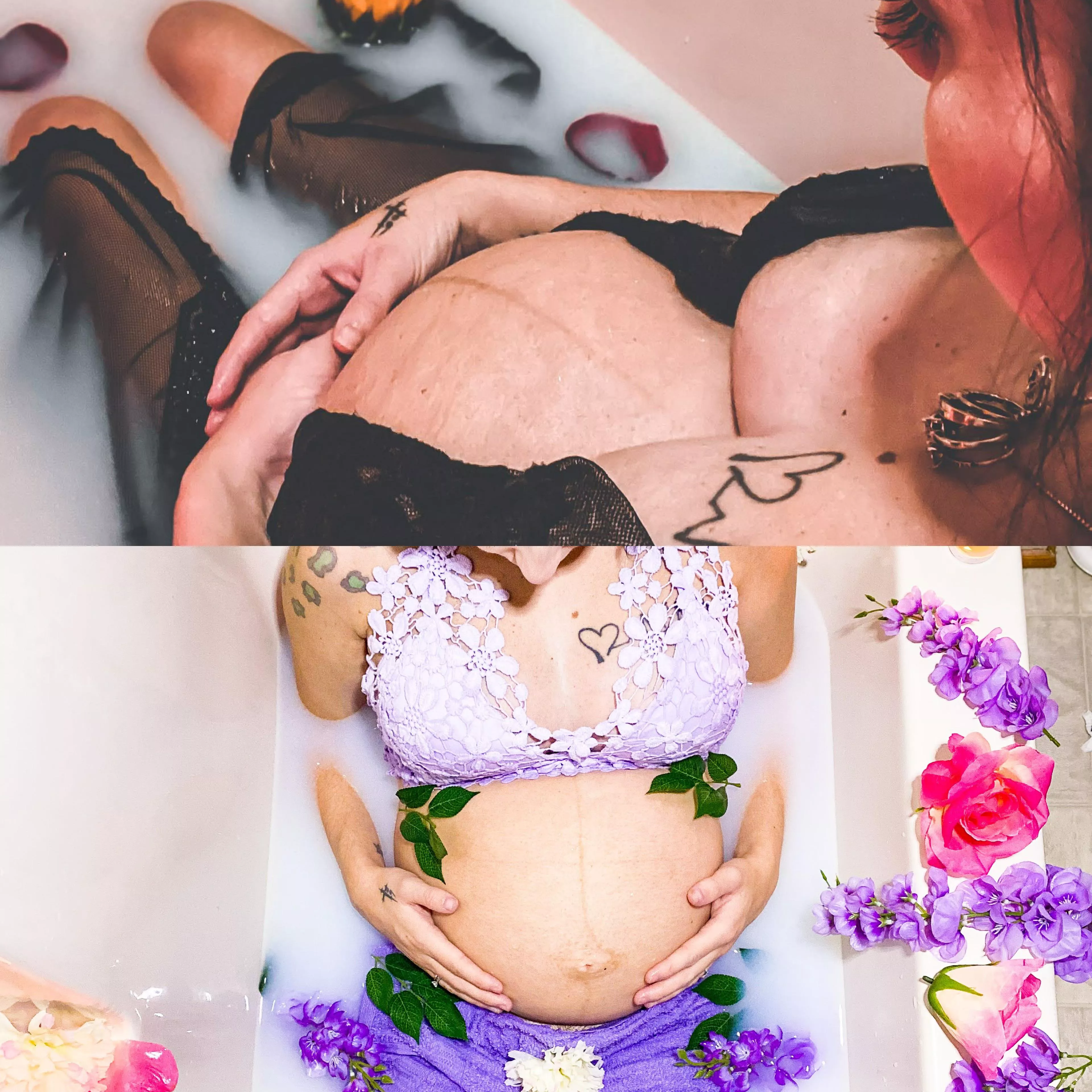 33 weeks pregnant ☺️ which color suits me better 