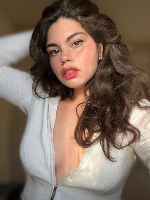 A red lip makes me feel classy 