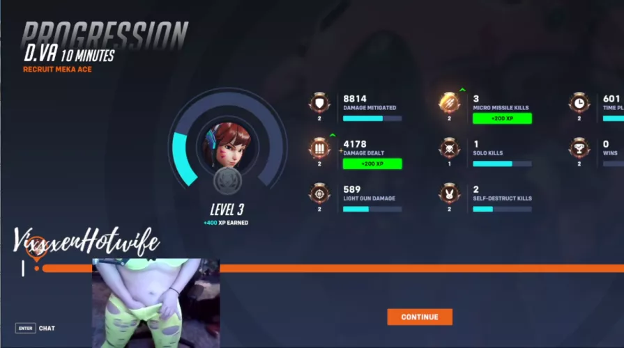 Am I the only one who can't resist touching herself in between matches? 🥵 I am never gonna get through these 50 wins on this new account at this rate. 🤤